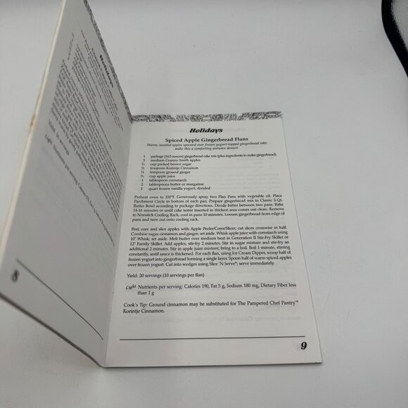 The Pampered Chef 1999 Fall/Winter Seasons Best Recipe Collection Cookbook - Picture 2 of 3